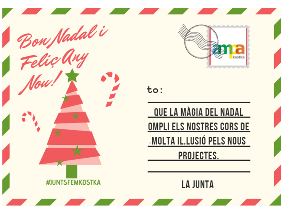 Felicitació.AMPA.Nadal18